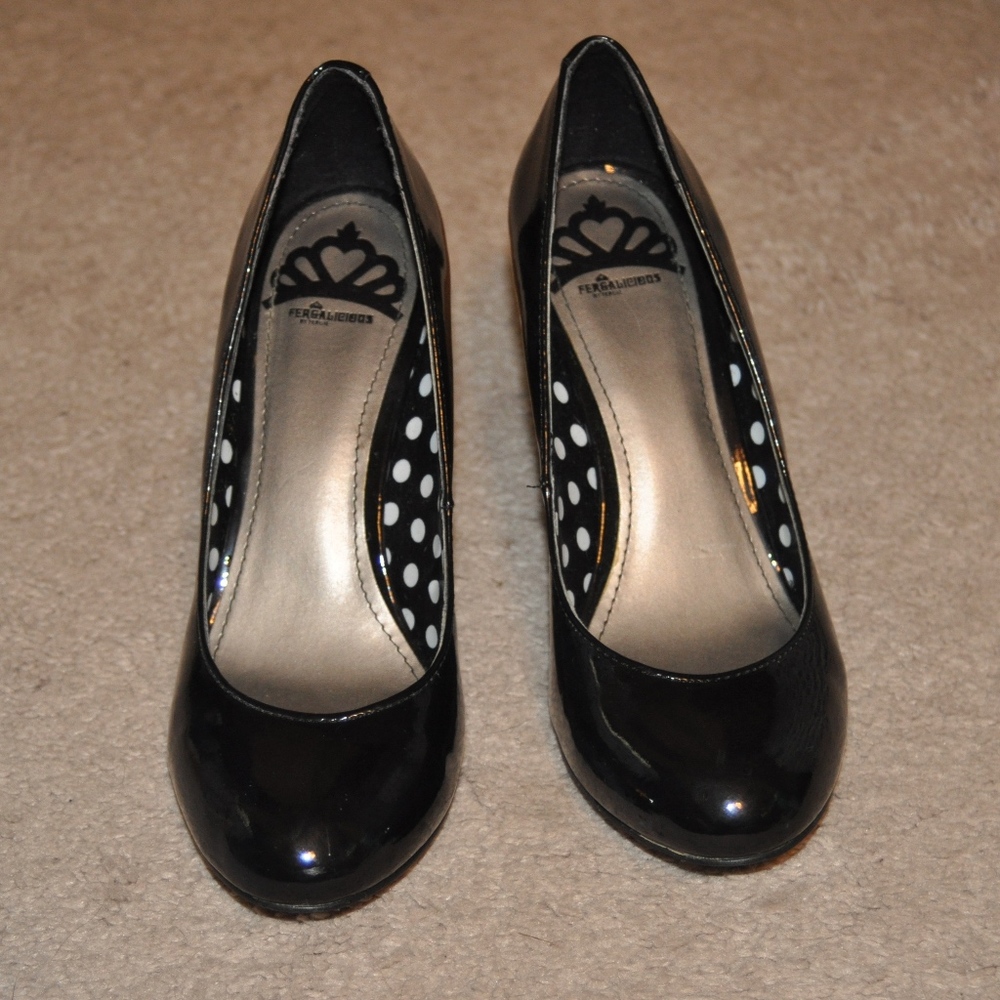 Fergalicious Black Heels